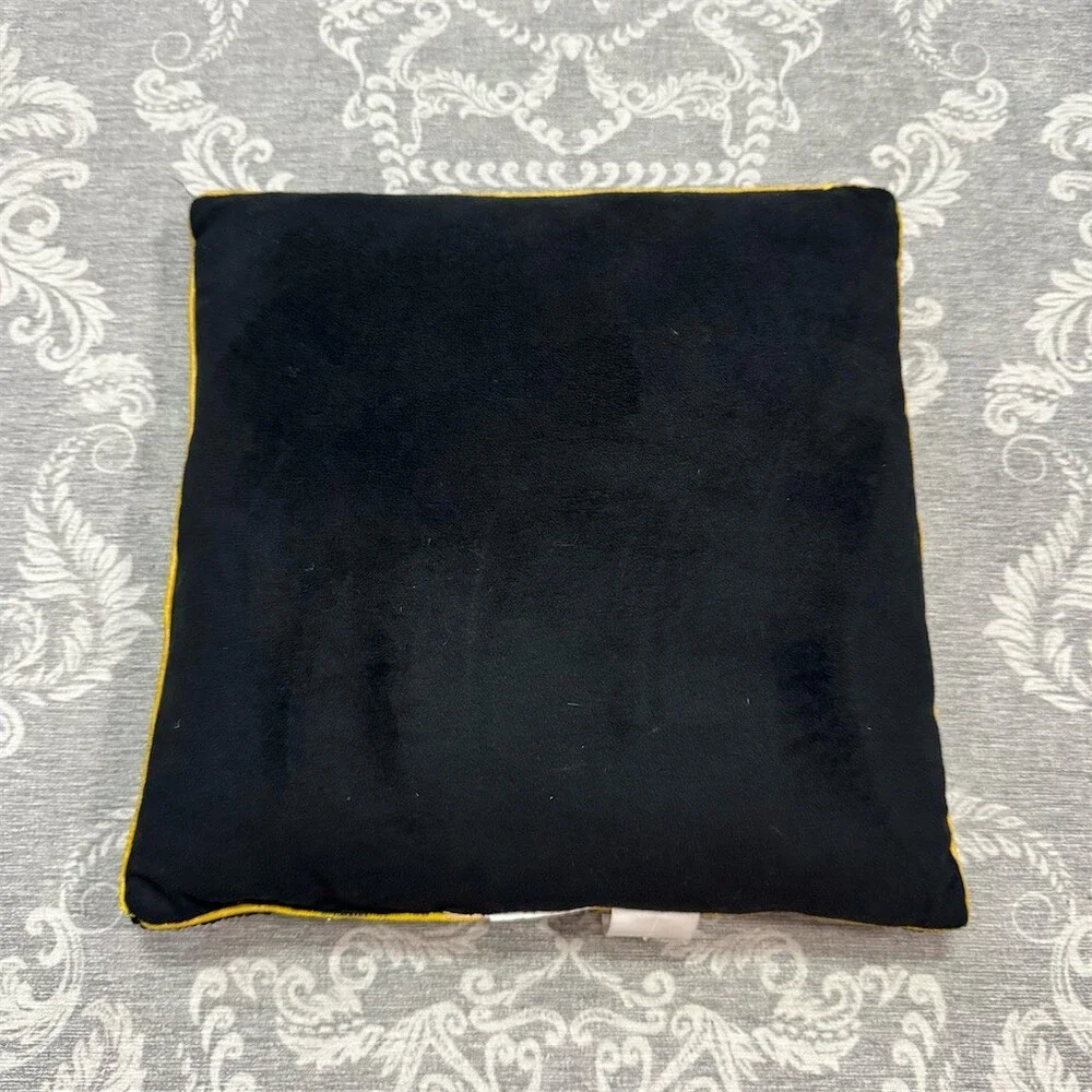 Harry Potter Platform 9 3/4 Reversible Sequin Throw Pillow Black 15x15